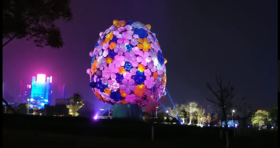 江蘇昆山雕塑投影